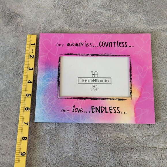 Our Memories Our Love Endless Photo Picture Frame 4x6 Home Decor S63E - Picture 4 of 9
